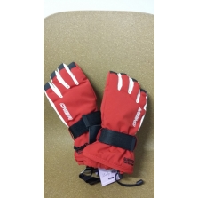 Chiba Lady Board slidinėjimo pirštinės su apsauga, Red 
