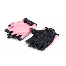 Gymstick 61318-L treniruočių pirštinės, Pink Black L