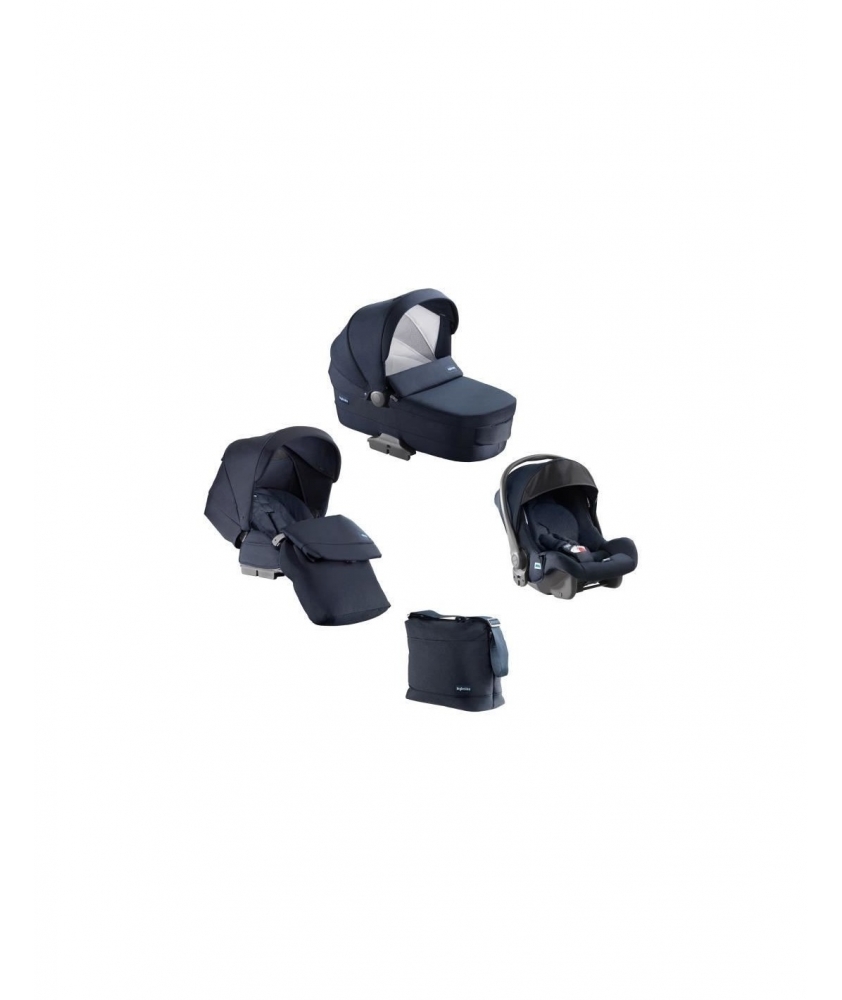 Inglesina Zippy Pro 3in1 vežimėlio modulinė sistema be važiuoklės, Marina Inglesina Zippy Pro 3in1 vežimėlio modulinė sistema be važiuoklės, Marina