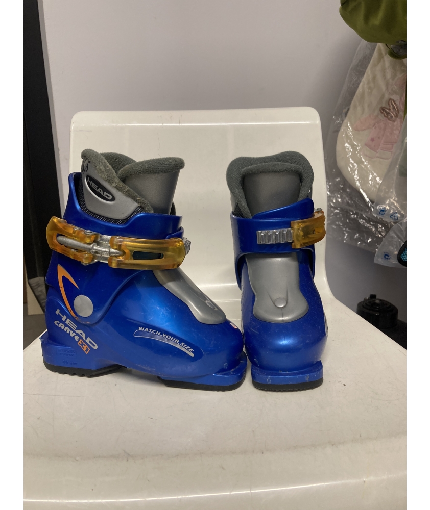 Naudoti vaikų slidinėjimo batai Head Carve X1, 15,5 cm