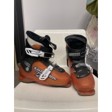 Naudoti vaikų slidinėjimo batai Salomon Performa T2, Orange 21 cm