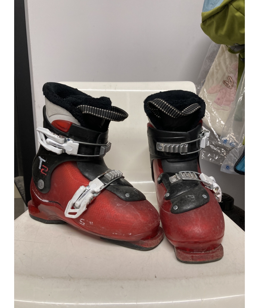 Naudoti vaikų slidinėjimo batai Salomon Performa T2, Red 21 cm