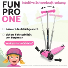 Fun Pro One paspirtukas, Pink
