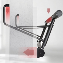 NoQuit Premium Pull Up Bar durų staktos prisitraukimų skersinis