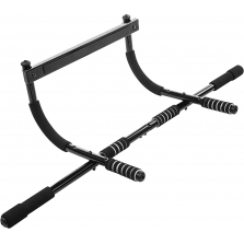 Ultrasport Pull Up Bar durų staktos prisitraukimų skersinis, Black