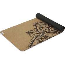 Gaiam Performance Mandala kamštinis gimnastikos kilimėlis 173x61x0,5 cm, su defektu