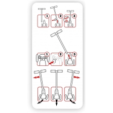 Stamp Skids Control paspirtukas, Blue