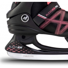 K2 Alexis Ice Pro pačiūžos, Black Pink Eu39