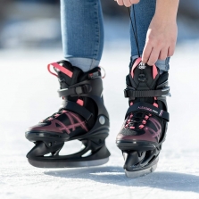 K2 Alexis Ice Pro pačiūžos, Black Pink Eu39