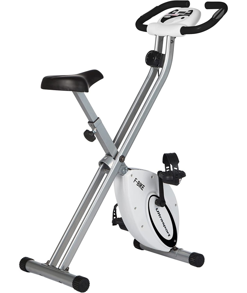 Ultrasport F-Bike dviratis treniruoklis, White surinktas Ultrasport F-Bike dviratis treniruoklis, White surinktas