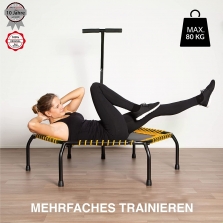 Ultrasport fitneso batutas 135cm/80kg, Yellow
