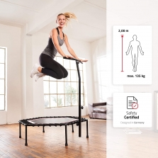 SportPlus SP-T-110 fitneso batutas 126cm/130kg, Red naudotas