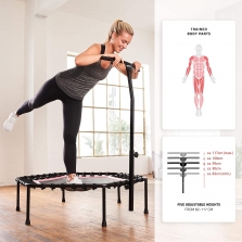 SportPlus SP-T-110 fitneso batutas 126cm/130kg, Red naudotas