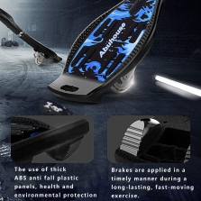 EiDevo Waveboard riedlentė ir apsaugų komplektas, Blue