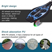 EiDevo Waveboard riedlentė ir apsaugų komplektas, Blue