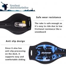 EiDevo Waveboard riedlentė ir apsaugų komplektas, Blue