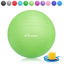Trideer gimnastikos kamuolys 65 cm, Green