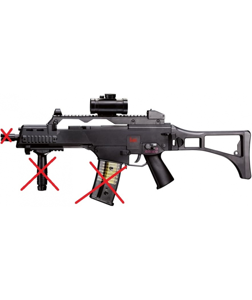 Umarex Heckler & Koch G36 C Airsoft elektrinis automatas