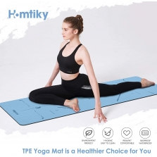 Homtiky gimnastikos kilimėlis 183x62x0,6 cm, Blue