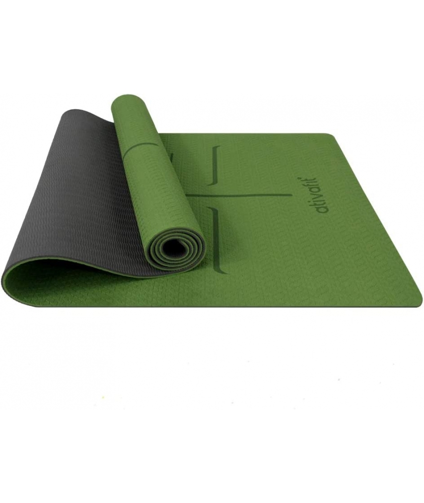 Ativafit gimnastikos kilimėlis 183x61x0,6 cm, Green