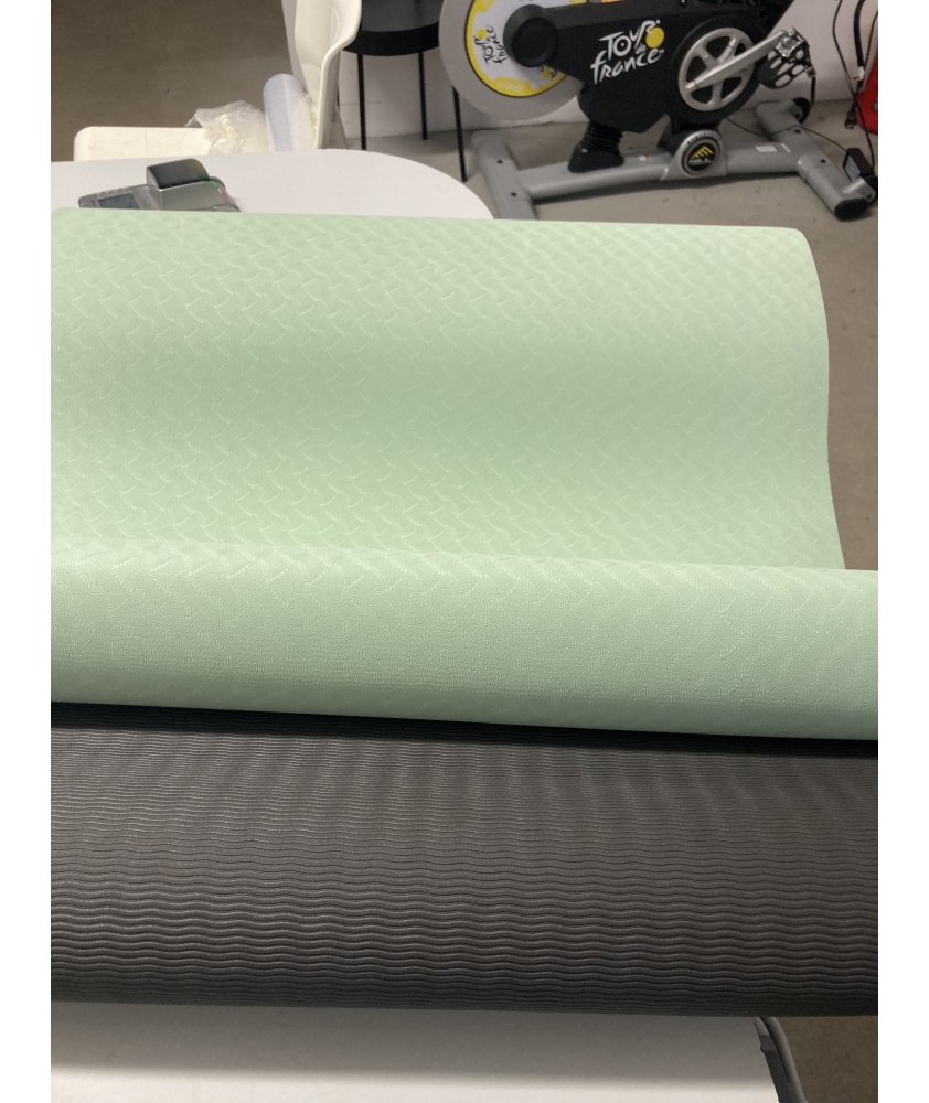 FitTrek gimnastikos kilimėlis 183x66x0,6 cm, Mint su defektu