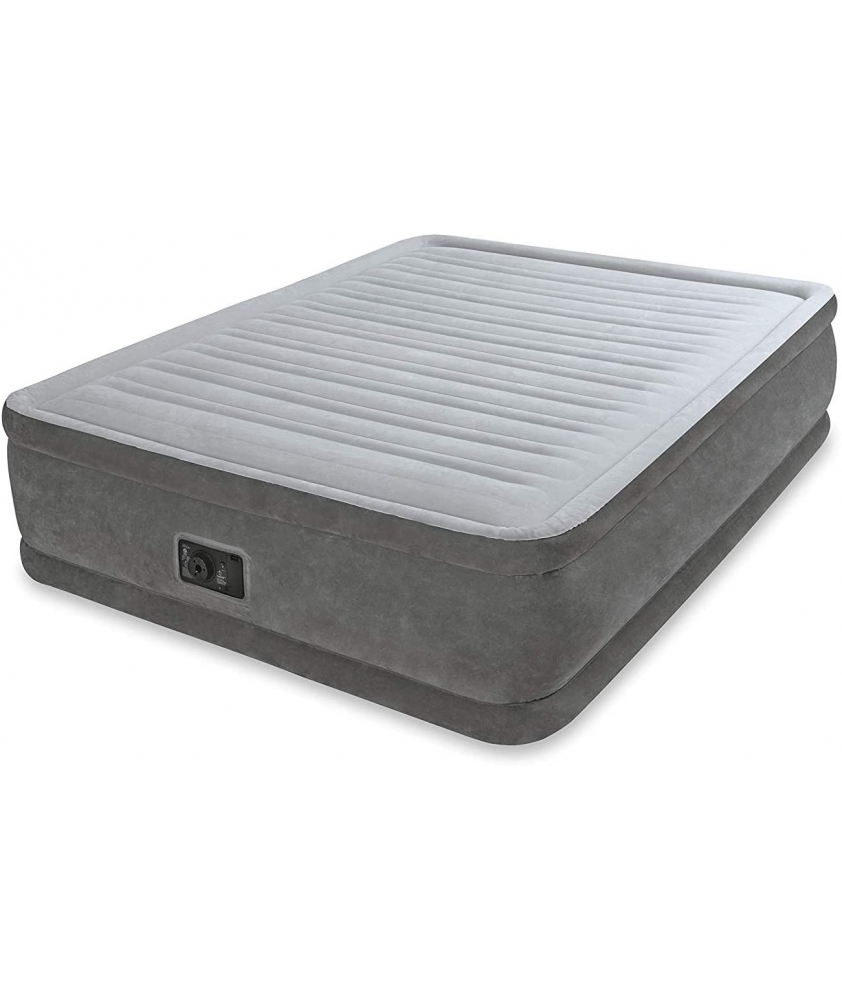 Intex 64414 Dura-Beam Deluxe pripučiamas čiužinys 203x152x46cm, mažai naudotas Intex 64414 Dura-Beam Deluxe pripučiamas čiužinys 203x152x46cm, mažai naudotas