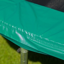 426 cm naudota batuto spyruoklių apsauga Hudora, žalia