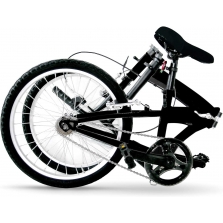 Nilox X0 sulankstomas dviratis, 20'' Black mažai naudotas