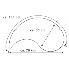 Theraline kūdikio maitinimo pagalvė